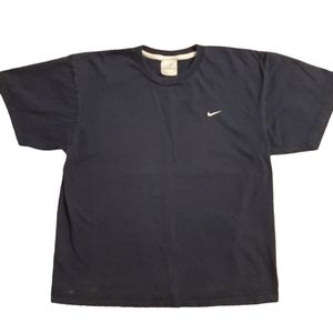 Vintage Navy Nike Tshirt Size Large
